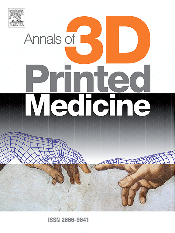 Go to journal home page - Annals of 3D Printed Medicine